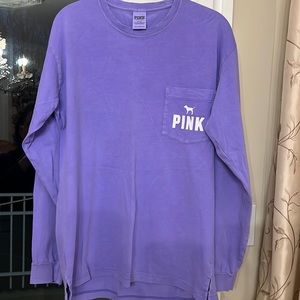Victoria Secret PINK Purple long sleeve